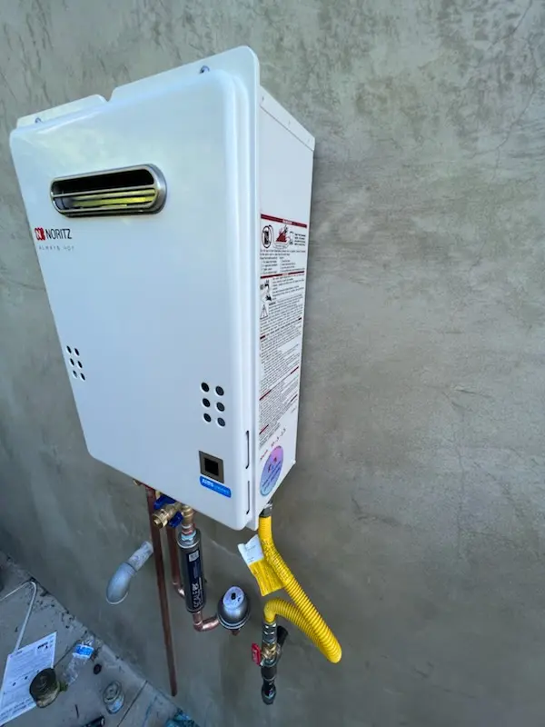 Tankless water heater installation for Ferndale homes